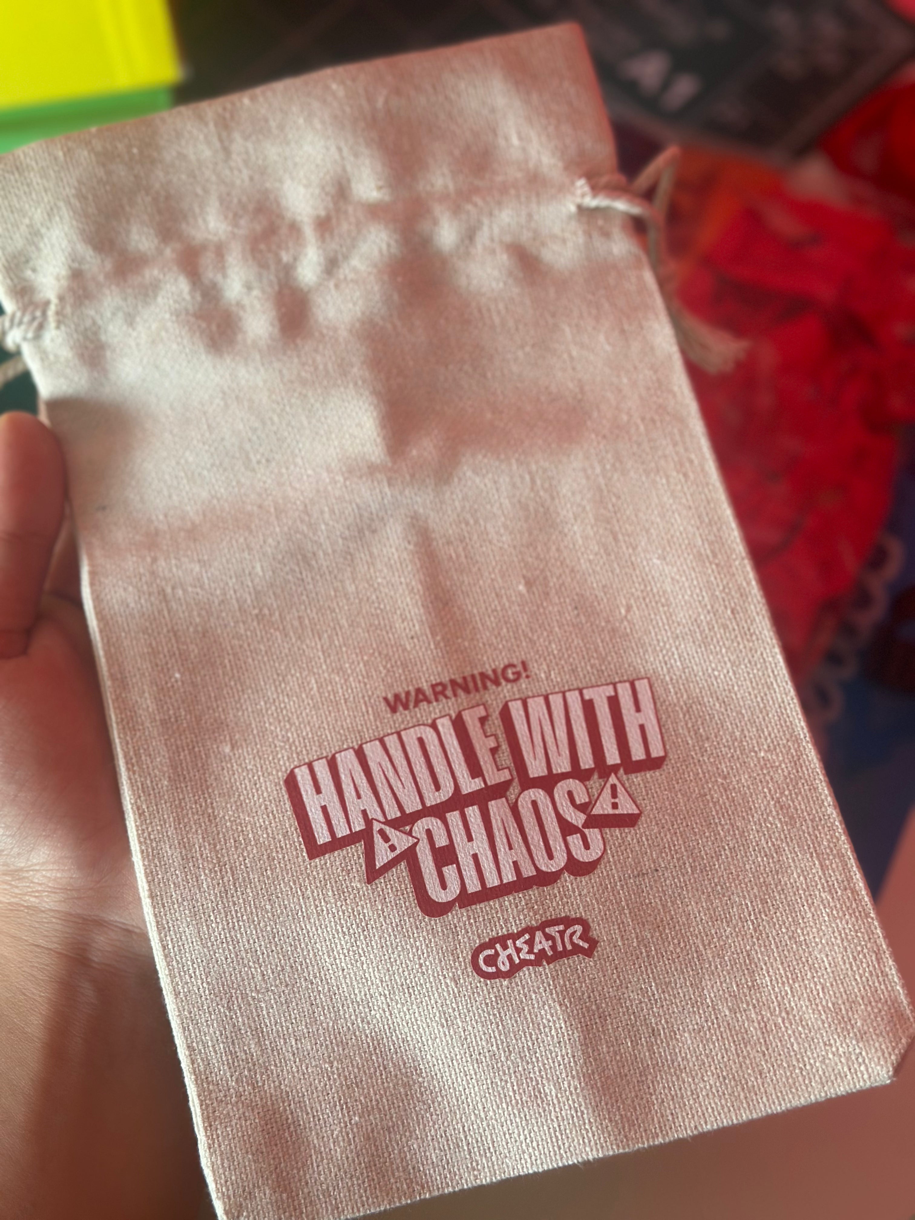 Cheatr Dust Bag - Cool, easy storage for all your Cheatr Games