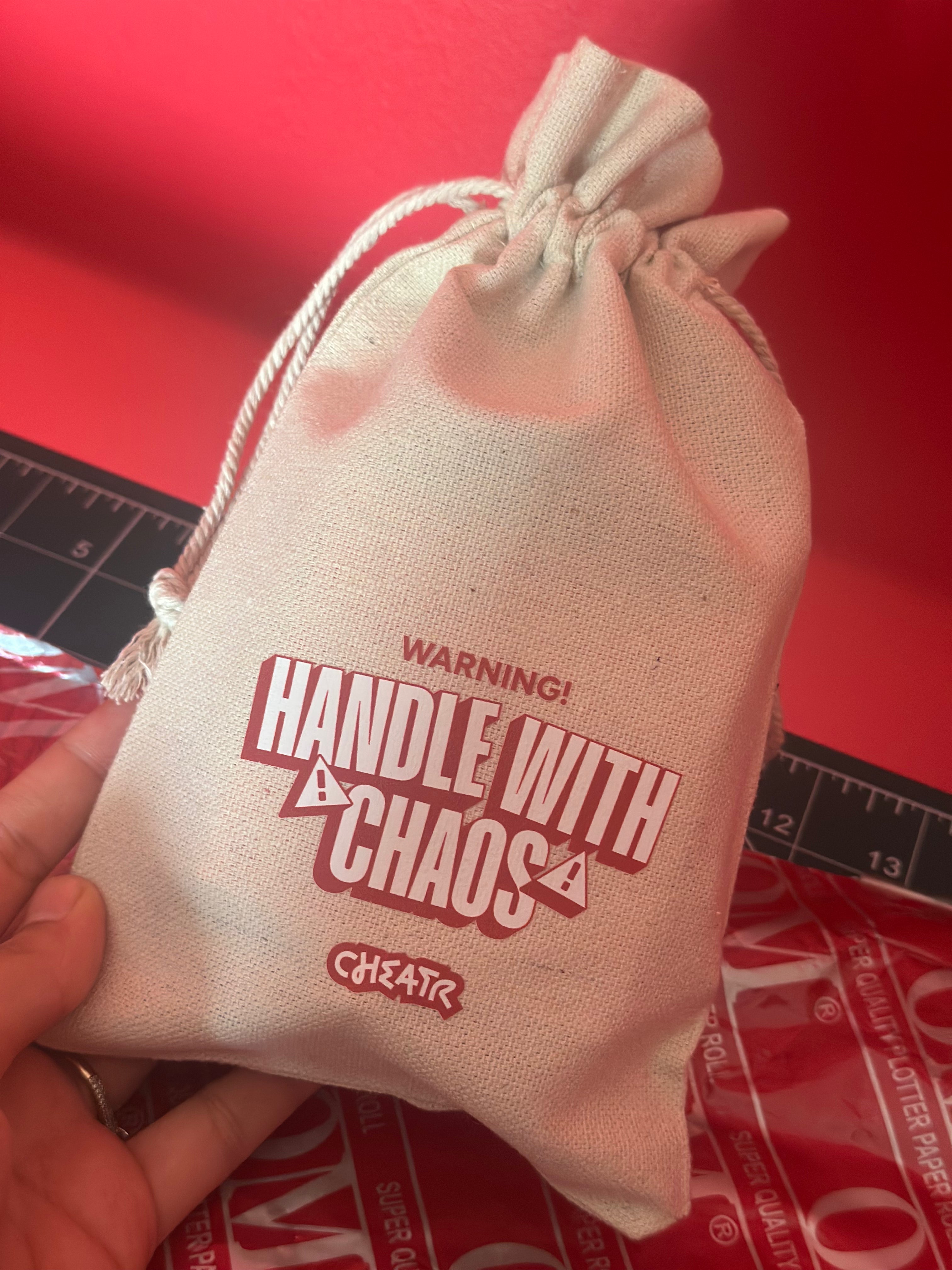 Cheatr Dust Bag - Cool, easy storage for all your Cheatr Games